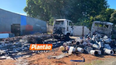 Fotos de Chácara de tio que causou a morte de sobrinho em acidente é incendiada 