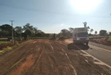 Fotos de Começam as obras do novo trevo rodoviário entre Porto Rico e São Pedro do Paraná