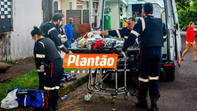 Fotos de Dupla armada e encapuzada invade residência faz casal refém e atira na cabeça de morador em Maringá