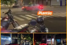 Fotos de Homem bate carro de luxo avaliado em quase R$ 1 milhão contra árvore após manobras na região