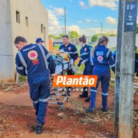 Fotos de Homem é espancado e fica em estado gravíssimo após desentendimento em Maringá