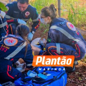 Fotos de Homem é espancado e fica em estado gravíssimo após desentendimento em Maringá