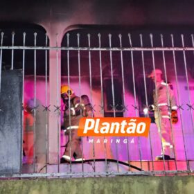Fotos de Homem fica ferido após residência ser incendiada no Conjunto Borba Gato, em Maringá