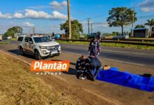 Fotos de Homem morre atropelado ao tentar atravessar a BR-376, em Maringá