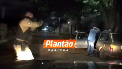 Fotos de Imagens registram perseguição a criminoso que havia furtado Parati em Maringá