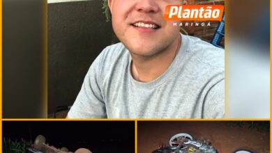 Fotos de Tio perder controle de caminhonete, invade pista contrária, bate em moto e mata sobrinho em acidente