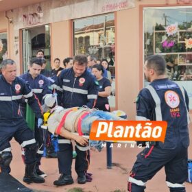 Fotos de Jovem de 23 anos fica gravemente ferido após acidente em Maringá