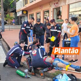 Fotos de Jovem de 23 anos fica gravemente ferido após acidente em Maringá