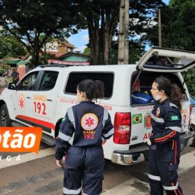 Motociclista fica gravemente ferido após colisão com trem em Sarandi Foto 1 Fotos de Motociclista fica gravemente ferido após colisão com trem em Sarandi