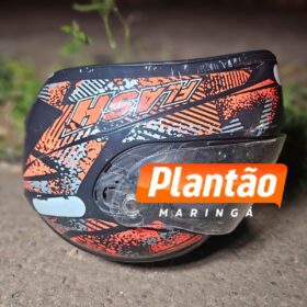 Fotos de Motociclista sofre traumatismo craniano e é intubado após colisão em Sarandi