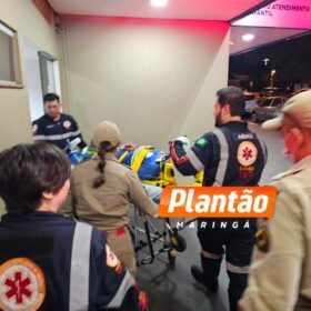 Fotos de Motociclista sofre traumatismo craniano e é intubado após colisão em Sarandi