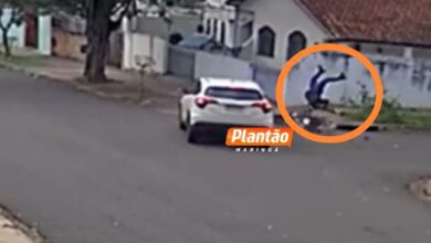 Fotos de Motorista avança preferencial e provoca acidente de trânsito em Maringá