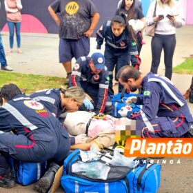 Fotos de Mulher de 29 anos é intubada após grave acidente em Maringá