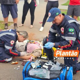 Mulher de 29 anos é intubada após grave acidente em Maringá Foto 1 Fotos de Mulher de 29 anos é intubada após grave acidente em Maringá