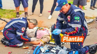 Fotos de Mulher de 29 anos é intubada após grave acidente em Maringá