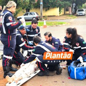 Fotos de Mulher de 29 anos é intubada após grave acidente em Maringá