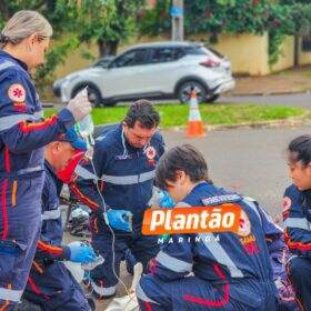 Fotos de Mulher de 29 anos é intubada após grave acidente em Maringá
