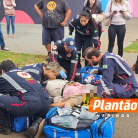Fotos de Mulher de 29 anos é intubada após grave acidente em Maringá