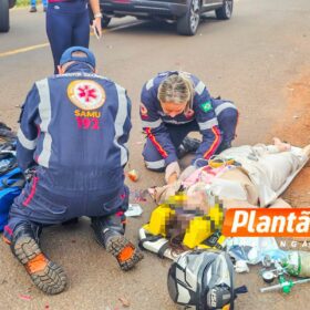 Fotos de Mulher de 29 anos é intubada após grave acidente em Maringá