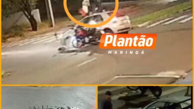 Fotos de Polícia pede ajuda para identificar motorista que causou grave acidente em Maringá