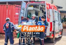 Fotos de Trabalhador fica gravemente ferido após ser atingido por placas de vidro em empresa de Maringá