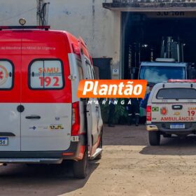 Fotos de Trabalhador fica gravemente ferido após ser atingido por placas de vidro em empresa de Maringá