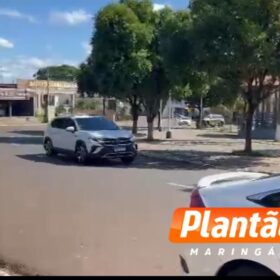 Vídeo mostra perseguição policial que iniciou em Maringá Foto 1 Fotos de Vídeo mostra perseguição policial que iniciou em Maringá