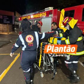 Carro capota e motorista é intubado após grave acidente em Maringá Foto 3 Fotos de Carro capota e motorista é intubado após grave acidente em Maringá