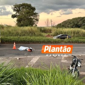 Fotos de Colisão entre moto e carreta deixa uma pessoa morta na BR-376, entre Sarandi e Marialva