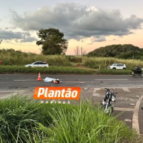 Fotos de Colisão entre moto e carreta deixa uma pessoa morta na BR-376, entre Sarandi e Marialva