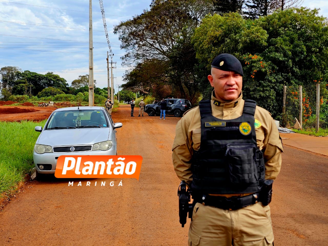 Fotos de Criminoso com carro da prefeitura de Londrina morre em confronto com a Choque de Maringá