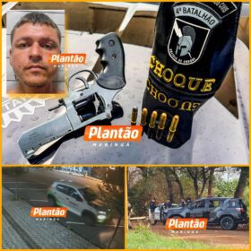 Fotos de Criminoso que furtou viatura da Polícia Civil morre em confronto com o Choque em Sarandi