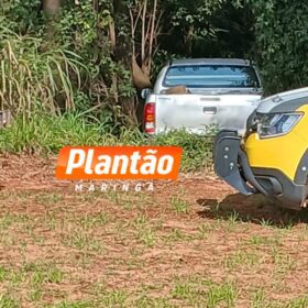 Fotos de Criminosos armados com fuzis tentam executar maringaense em Mandaguaçu drone pode ter sido utilizado no crime