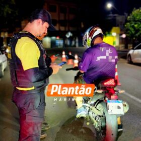 Fotos de Forças de segurança de Sarandi deflagraram operação contra motoristas embriagados 