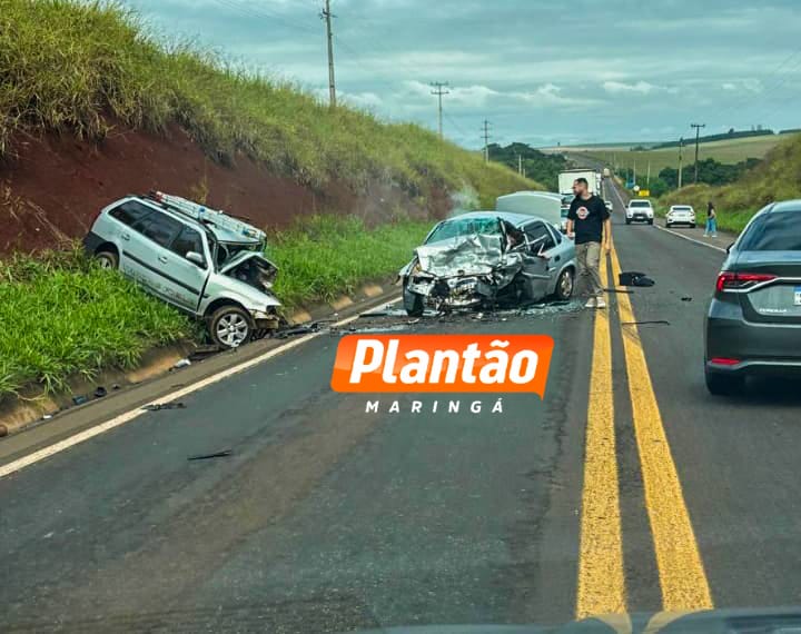 Grave acidente na PR-317, próximo ao Rio Ivaí, mobiliza equipes de resgate Foto 2 Fotos de Grave acidente na PR-317, próximo ao Rio Ivaí, mobiliza equipes de resgate