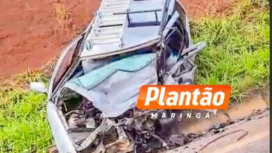 Fotos de Grave acidente na PR-317, próximo ao Rio Ivaí, mobiliza equipes de resgate