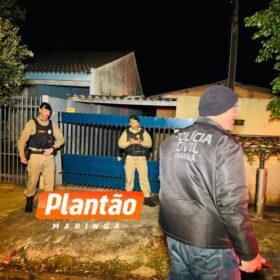 Homem acusado de participar de dois roubos seguidos de morte em Maringá é assassinado na noite deste domingo Foto 2 Fotos de Homem acusado de participar de dois roubos seguidos de morte em Maringá é assassinado na noite deste domingo