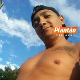 Fotos de Câmera de segurança flagra homicídio de homem com mandado de prisão em Maringá