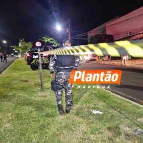 Fotos de Homem é baleado após atacar policiais durante abordagem em Maringá