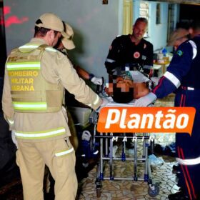 Fotos de Homem é baleado e socorrido em estado grave em Maringá