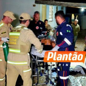 Fotos de Homem é baleado e socorrido em estado grave em Maringá