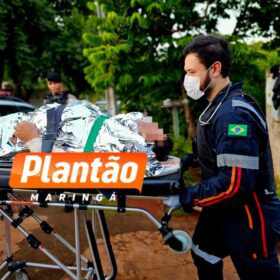 Fotos de Homem é baleado na frente da mãe após ter casa invadida em Maringá