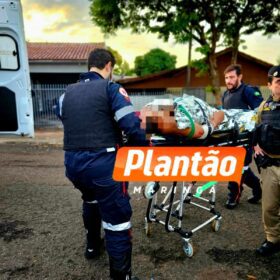 Fotos de Homem é baleado na frente da mãe após ter casa invadida em Maringá