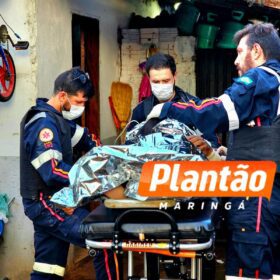 Fotos de Homem é baleado na frente da mãe após ter casa invadida em Maringá