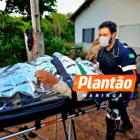 Fotos de Homem é baleado na frente da mãe após ter casa invadida em Maringá