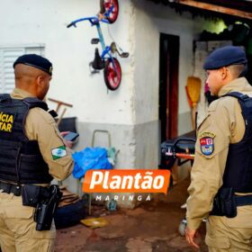 Fotos de Homem é baleado na frente da mãe após ter casa invadida em Maringá