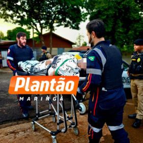 Fotos de Homem é baleado na frente da mãe após ter casa invadida em Maringá