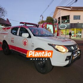 Fotos de Homem é morto após ser baleado e transportado em carrinho de supermercado em Maringá