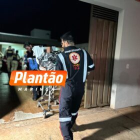 Fotos de Homem que ateou fogo na mulher em Maringá prestou depoimento a delegada 