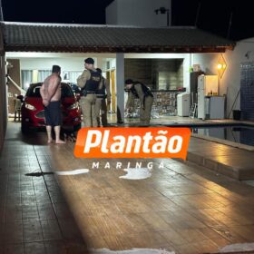 Fotos de Homem que ateou fogo na mulher em Maringá prestou depoimento a delegada 